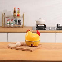 Pemasak Telur Ayam Mini Bahan Stainless Steel Peralatan Dapur Rumah Tangga Mesin Pengukus Telur Multifungsi Mesin Sarapan