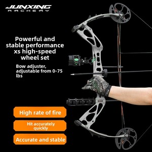 Ensemble professionnel d'arc et de flèches en alliage composite Junxing X9PLUS pour le tir à l'arc en plein air - Utilisation polyvalente pour la compétition - Product Image 2