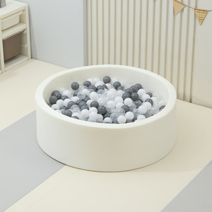 Piscina de Bolas Redonda para Interiores, de Espuma de Alta Densidad, para Niños Pequeños, Muebles Infantiles Ecológicos para Área de Juegos Interior, Gran Venta 2026 - Product Image 5