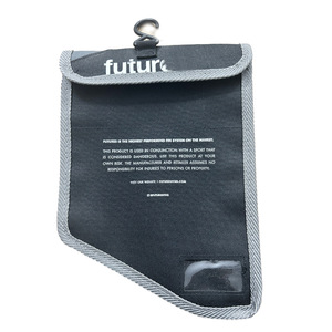 Sac à ailerons de planche de surf en nylon, 2 pièces, avec rangement en maille pour accessoires de surf, unisexe - Product Image 5
