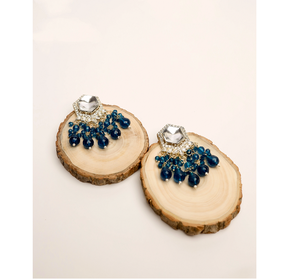 Pendientes Colgantes Hexagonales de Aleación de Zinc Chapados en Oro de Nuevo Diseño al por Mayor con Gotas de Perlas de Imitación y Cuentas Geométricas - Product Image 5