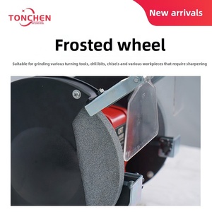 Tongchen 전문 데스크탑 전기 그라인더 소형 그라인딩 휠 산업 등급 보호 커버 가정용 벤치 그라인더 - Product Image 3