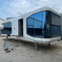 Maison modulaire Eco Resorts cabine capsule smart space Maison avec salle de bain cuisine