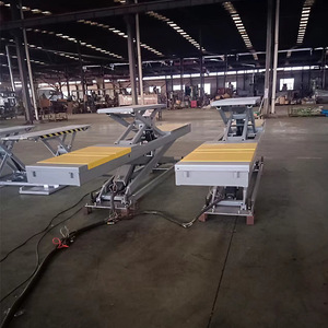 Elevador de tijera Dizang de 4 toneladas, elevador hidráulico para reparación de automóviles, para reparación y alineación de neumáticos - Product Image 2