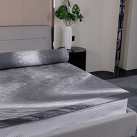 Surmatelas matelassé en mousse à mémoire de forme haute densité personnalisé, anti-bactérien, imperméable, avec housse amovible, 500 fils au pouce carré – Vente directe usine