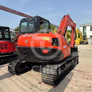 Pelleteuse d'occasion Kubota KX080 8 Tonnes Pelle hydraulique sur chenilles KX165 KX185 en bon état - Product Image 2