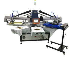 Máquina Automática de Serigrafía para Camisetas Ruida de 3 Colores y 8 Estaciones - Product Image 2