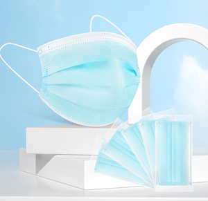 Produsen masker grosir masker wajah berkualitas tinggi bukan anyaman 3 lapisan masker sekali pakai Premium - Product Image 5