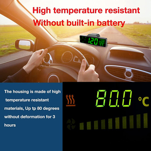 Màn hình hiển thị HUD trên kính lái ô tô 2024 HUD C3090, quà tặng OEM, GPS HUD, tốc độ kế, hiển thị thời gian lái xe, tốc độ lái xe, quãng đường đã đi, tích hợp la bàn - Product Image 5