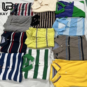 F11 marchio <span class=keywords><strong>Polo</strong></span> di seconda mano all'ingrosso bottone usato marca vestiti abbottonatura camicie con colletto Ukay vestiti - Product Image 6