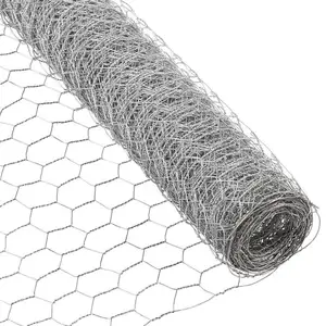镀锌/聚氯乙烯涂层六角丝网鸡笼丝网卷价格便宜