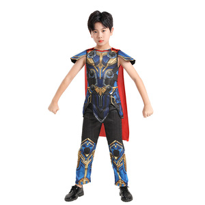 <span class=keywords><strong>Thor</strong></span> 4 : Amour et tonnerre, nouveau costume de super-héros pour garçons, jeu de rôle, Halloween, une pièce. - Product Image 3