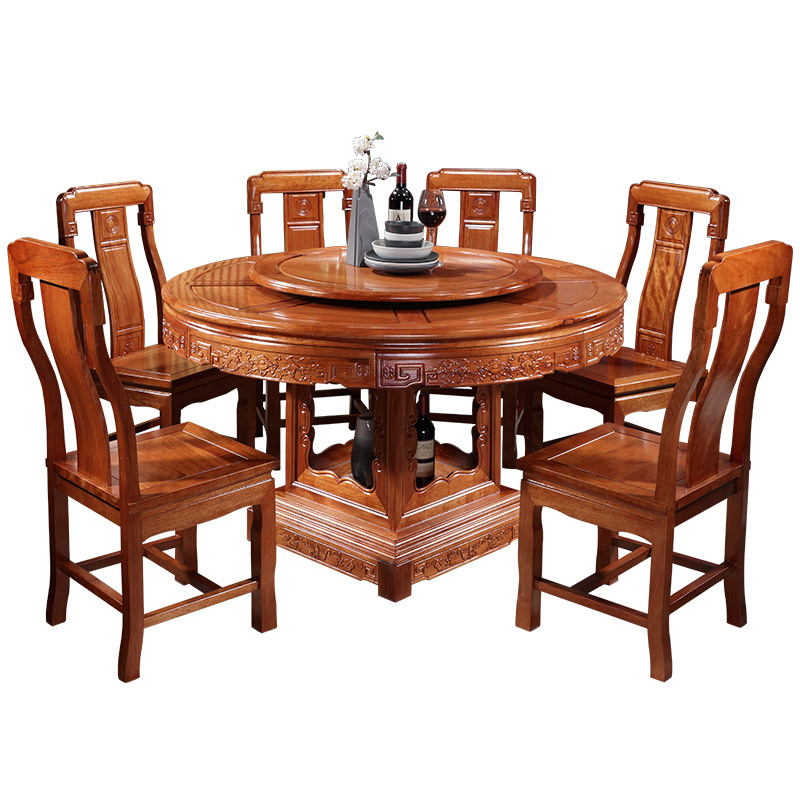 Chinese Rosewood Dining Room Furniture Stylish Solid