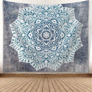 Kain Jacquard cetak permadani <span class=keywords><strong>Mandala</strong></span> Psychedelic India untuk dekorasi kamar tidur gaya Bohemian Hippie untuk ruang tamu - Product Image 5