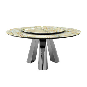 <span class=keywords><strong>Mesa</strong></span> <span class=keywords><strong>redonda</strong></span> de piedra de lujo con muebles de piedra de primera calidad de doble tapa <span class=keywords><strong>para</strong></span> mesas de comedor elegantes <span class=keywords><strong>para</strong></span> hoteles y hogares Fabricante superior - Product Image 6