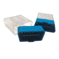 Connecteur OBD SAE J1962 assemblé ST-SOH-010 avec boîtier, étui OBDII transparent, couvercle OBD2 de SETOCONT