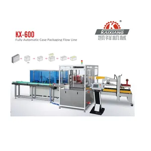 مصنع العرض مباشرة الكرتون والتغليف صناديق آلة KXZ-600 حالة التعبئة آلة