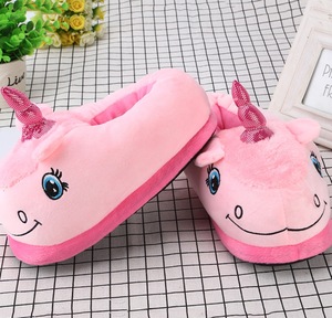 Pantofole da Casa per Adulti a Forma di Capra con Corna Dorate, Colori Bianco, <span class=keywords><strong>Viola</strong></span> e Rosa - Product Image 5