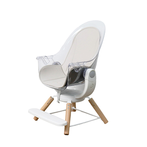 <span class=keywords><strong>Chaise</strong></span> haute moderne pour bébé, <span class=keywords><strong>chaise</strong></span> berçante multifonction en plastique avec fonctions de sécurité pour les bébés de 6 à 36 mois, utilisation en cuisine, salle à manger et allaitement - Product Image 2