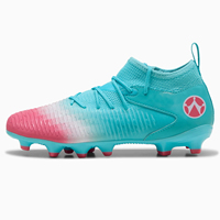 Chaussures de football design coloré chaussures de football non tissées professionnelles pour hommes vente en gros de chaussures de football