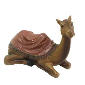 宗教骆驼雕塑聚树脂宗教动物雕像骆驼雕像家居装饰
