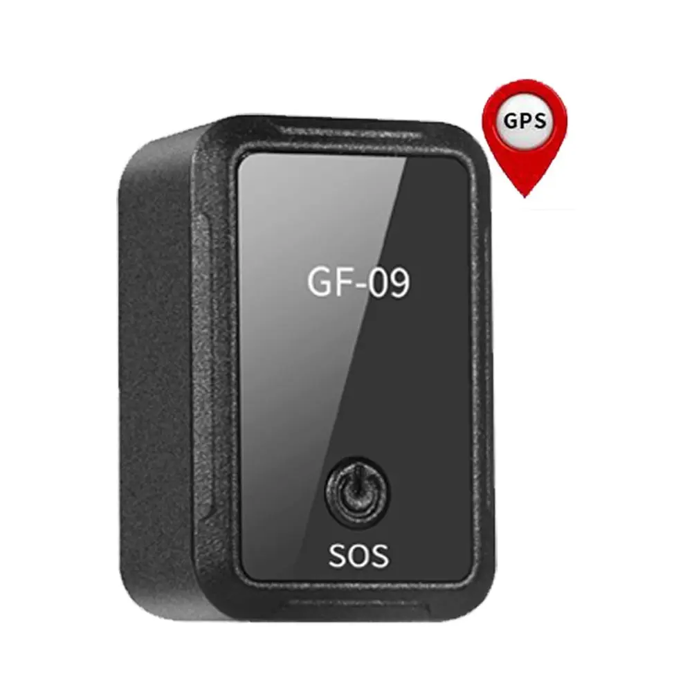 Mini rastreador automotivo gf09, mini rastreador com gps em tempo real, localizador de veículos em tempo real