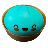 Boîte cadeau de jouets Squishies en forme de pain, jouets anti-stress à remontée lente, jouets à presser, jouets souples en caoutchouc personnalisables