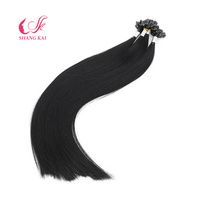 Extensions à pointe en U de haute qualité, 100% cheveux humains, cuticules saines alignées, cheveux européens, double trame machine, toutes couleurs, longueurs de 8 à 30 pouces
