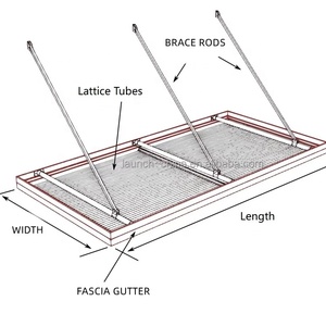 Persiana decorativa para exteriores, toldos para el sol, patio, terraza, toldo, toldo de aluminio con persianas, fabricante - Product Image 6