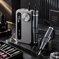 Machine à ongles professionnelle 45000 tr/min, lime à ongles électrique pour salon de manucure, logo personnalisé, OEM, ODM, vente en gros d'usine