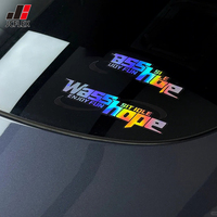 Vinyle auto-adhésif imperméable pour voiture, matériaux publicitaires holographiques imprimables, encre à solvant, jet d'encre, laser, PVC, résistant à l'eau