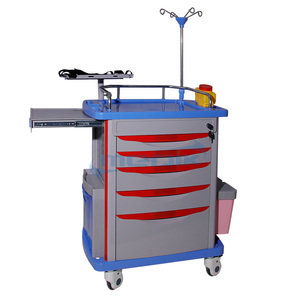 Emergencia Médica reanimación carrito Hospital carro médico de carro precio - Product Image 3