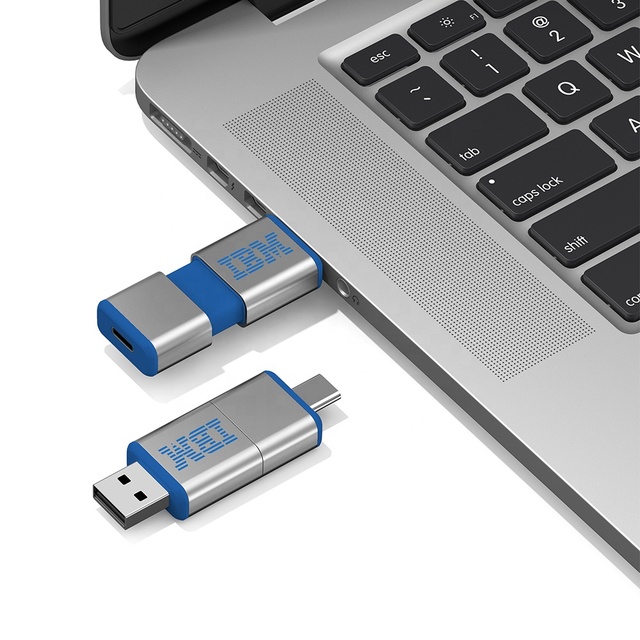 Hot Sale 2 In1 Otg U Disk Flash Drive 16gb 32gb 64gb 128gb Usb 3.0 Memory Flash Drives Type C Otg Pendrive Usb