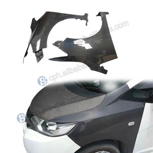 Accesorios laterales para automóviles Guardabarros de fibra de carbono lateral delantero estilo OEM para Honda Fit GK5 <span class=keywords><strong>Jazz</strong></span> 2014-2018 - Product Image 1
