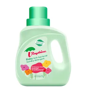 Rayshine Detergente Líquido de Limpeza para Roupas de Bebê Desinfecção e Esterilização de Tecido Personalizado 1 kg