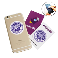Nettoyant pour écran de téléphone collant promotionnel lingettes de nettoyage de téléphone ami d'écran pour écran Lcd Mobile et objectif de caméra