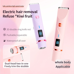 Maquinilla de Afeitar Eléctrica Recargable USB Tipo-C de 400 mAh, Grado de Impermeabilidad IPX7, Afeitadora para Mujer, Antiarañazos, Afeitado Preciso, Recortadora de Bikini - Product Image 5