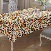 Nappe Imprimée Imperméable, Taille Entièrement Personnalisable, Nappe Rectangulaire Florale Anti-Plis pour Salle à Manger