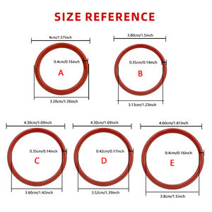 ジュラ/デロンギ/ブレビル/センソン/ネスプレッソコーヒーマシンに対応可能な100ピース/パック43*36.09 * 3.53MMコーヒーメーカーシールリング - Product Image 3