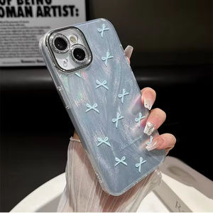 Film de protection d'objectif effet plume scintillante pour coque de téléphone Apple 17 Pro Max, compatible iPhone 14 Plus, 13, Butterfly 16 - Product Image 1