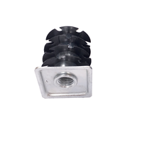 Disponible en stock : Insert de raccord de tuyau à visser 1/2" x 13 avec tête 50 x 50