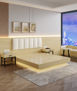 Factory Direct Custom Modern Design Wooden <b>Hotel</b> <b>Bedroom</b> Furniture <b>Sets</b> for <b>Hotel</b> Rooms - Product Image 1