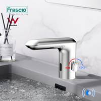 Robinet Mitigeur Intelligent Frascio Moderne Chaud/Froid à Capteur Automatique Sans Contact Eco Power pour Salle de Bain et Utilisation Extérieure