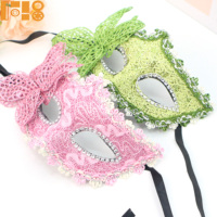 Nouveau Masque PVC Papillon Venise Princesse pour Fête de Carnaval, Soirée Danse, Maquillage, Fournitures de Fête d'Halloween