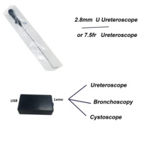 Kit profesional de broncoscopio desechable-Mini cámara digital HD portátil para diagnóstico de inspección endoscópica portátil