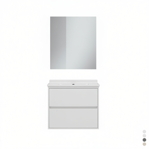 Mobile Bagno Sospeso Elegance Line 70 Cm Bianco Opaco - Product Image 3