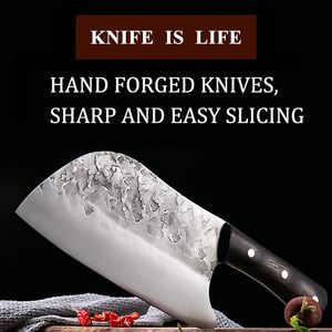 High Carbon Steel Full Tang Küchenmesser Serbischer Chef Cleaver für Fleisch und Gemüse Sharp Butcher Knife - Product Image 6