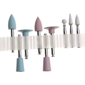 Kit di Lucidatura per Compositi Dentali, Materiale Abrasivo in Ossido Ceramico, Compatibile con Manipolo Contrangolo a Bassa Velocità, Bianco, Rosa, Azzurro - Product Image 4