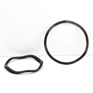 10 pièces/sac Rondelles à ressort ondulées en acier au carbone noir oxydé M3-M30 GB955 Nindejin FH-CS-955 - Product Image 1