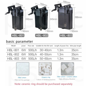 Sunsun Externe Canister Filter Tafelmodel Aquarium Visbak Mini Aquarium Externe Circulatie Waterpomp Waterval Zuurstofpompen - Product Image 6